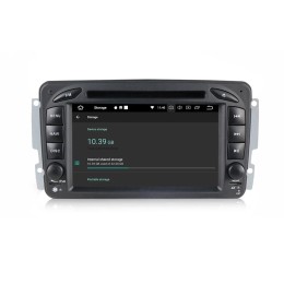 CarMedia MKD-7012-P6 для MERCEDES G класс W463 2001-2006, C класс W203, CLK C209/W209, Vito, Viano на Android 10.0