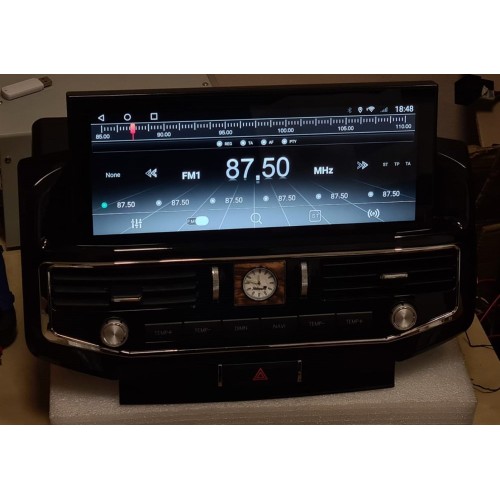 Штатная магнитола CarMedia KP-T1206 для Toyota Land Cruiser 200 2007-2015 top на Android 10.0