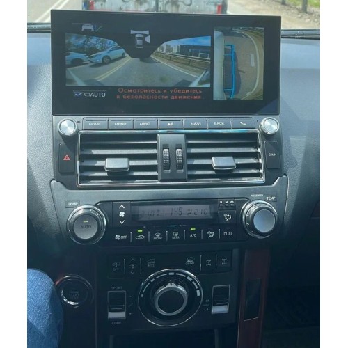 Штатная магнитола CarMedia KP-T1203 для Toyota Land Cruiser Prado 150 2013-2017 на Android 10.0