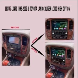 CarMedia KP-T1207 для Toyota Land Cruiser 100 1998-2002 TOP на Android 10.0