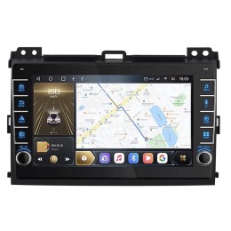 CarMedia OL-9696-Q (с кнопками) для Toyota LC Prado 120 2002-2009 на Android 10.0