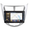 Штатная магнитола CarMedia OL-9707-Q (с кнопками) для Hyundai Solaris I 2011-2017 на Android 10.0