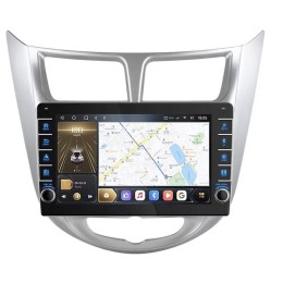 CarMedia OL-9707-Q (с кнопками) для Hyundai Solaris I 2011-2017 на Android 10.0