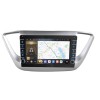 Штатная магнитола CarMedia OL-9710-Q (с кнопками) для Hyundai Solaris II 2017-2020 на Android 10.0
