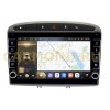 Штатная магнитола CarMedia OL-9961-Q (с кнопками) для Peugeot 308 I 2007-2015, 408 2012-2017 на Android 10.0