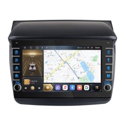 Автомагнитола CarMedia OL-9635-P (с кнопками) для Mitsubishi Pajero Sport II, L200 IV 2006-2015 на Android 10.0
