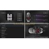 Штатная магнитола Unison QL1249M для Honda Pilot III 2015-2022 на Android 10.0