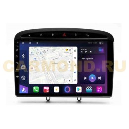 Штатная магнитола Unison QL083M для Peugeot 308 I, 408, RCZ I 2010-2017 на Android 10.0