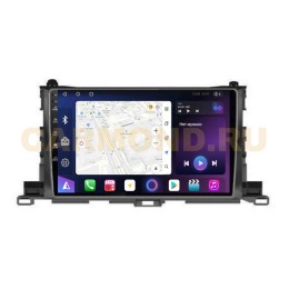 Штатная магнитола Unison QL467M для Toyota Highlander (U50) 2014-2019 на Android 10.0