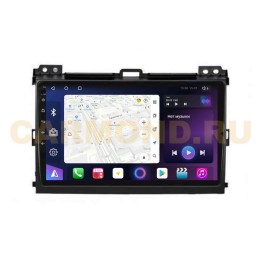 Штатная магнитола Unison QL456M для Toyota Land Cruiser Prado 120 2002-2009 на Android 10.0