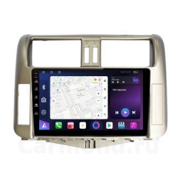 Штатная магнитола Unison QL065M для Toyota Land Cruiser Prado 150 2009-2013 бронза на Android 10.0