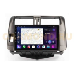 Автомагнитола Unison QL065M для Toyota Land Cruiser Prado 150 2009-2013 на Android 10.0