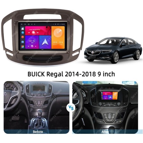 Штатная магнитола CarMedia SF-9268-W для Opel Insignia 2013-2015 рестайлинг на Android 8.1