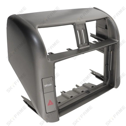 Штатная магнитола CarMedia SF-9613-2-F для Toyota Land Cruiser Prado 150 2009-2013 high с круговым обзором на Android 10.0