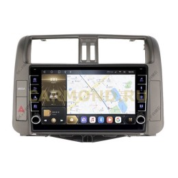 CarMedia SF-9613-2-P (с кнопками) для Toyota Land Cruiser Prado 150 2009-2013 high с круговым обзором на Android 10.0
