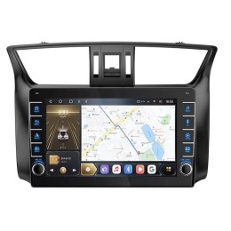 CarMedia OL-1666-Q (с кнопками) для Nissan Sentra VII (B17) 2014-2017, Tiida II 2015-2017 на Android 10.0