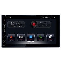 Штатная магнитола Stonelock VW701MB 3/32 ГБ для Volkswagen Touareg 2002-2010, Multivan T5 2003-2015 на Android 10.0