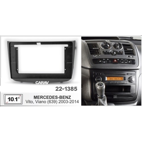 Штатная магнитола Stonelock MB101MB4 2/32 ГБ для Mercedes Vito ll (W639), Viano ll (W639) 2004-2014 на Android 10.0