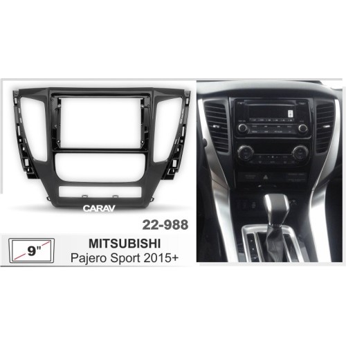 Штатная магнитола Stonelock MSB904MB 6/128 ГБ для Mitsubishi Pajero Sport III 2015-2021 на Android 10.0