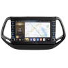 Штатная магнитола CarMedia OL-1255-N (с кнопками) для Jeep Compass II 2017-2024 на Android 10.0