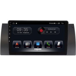 Автомагнитола Stonelock BMW902MB8 2/32 2K для BMW X5 (E53), 7 (E38), 5 (E39) 1999-2006 (экран 2K) на Android 10.0