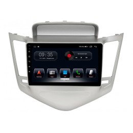 Автомагнитола Stonelock CHV9011MB8 2/32 2K  для Chevrolet Cruze I 2009-2012 серый (экран 2K) на Android 10.0
