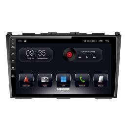 Автомагнитола Stonelock HON901MB8 2/32 2K  для Honda CR-V III 2007-2012 (экран 2K) на Android 10.0