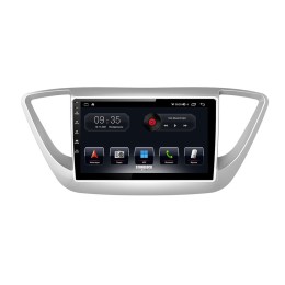 Автомагнитола Stonelock HYD903MB8 2/32 2K  для Hyundai Solaris 2017-2020 (экран 2K) на Android 10.0