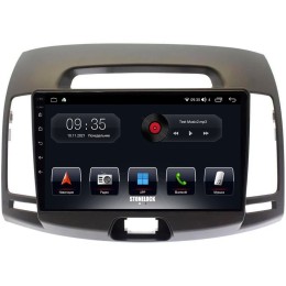 Автомагнитола Stonelock HYD9051MB8 2/32 2K  для Hyundai Elantra 2006-2011 серый (экран 2K) на Android 10.0