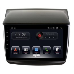 Автомагнитола Stonelock MSB903MB8 2/32 2K  для Mitsubishi Pajero Sport II, L200 IV 2006-2015 (экран 2K) на Android 10.0