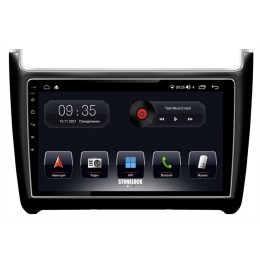 Автомагнитола Stonelock VW901MB8 2/32 2K  для Volkswagen Polo 5 2009-2019 (экран 2K) на Android 10.0