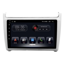 Автомагнитола Stonelock VW907MB8 2/32 2K  для Volkswagen Polo 5 2009-2019 cеребро (экран 2K) на Android 10.0