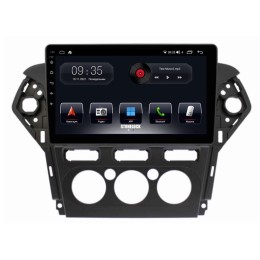 Автомагнитола Stonelock FRD105MB 3/32 2K для Ford Mondeo IV 2010-2015 (экран 2K) на Android 10.0