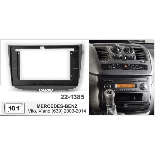 Автомагнитола Stonelock MB101MB 3/32 2K для Mercedes Vito ll (W639), Viano ll (W639) 2004-2014 (экран 2K) на Android 10.0