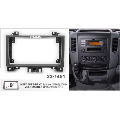 Автомагнитола Stonelock MB906MB 3/32 2K для Volkswagen Crafter 2006-2016 (экран 2K) на Android 10.0