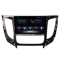 Автомагнитола Stonelock MSB910MB 3/32 2K для Mitsubishi Pajero Sport III, L200 V 2015-2021 (экран 2K) на Android 10.0
