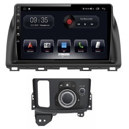 Автомагнитола Stonelock MZD101MB 3/32 2K для Mazda CX-5 2012-2017, mazda (6) 2012-2015 (экран 2K) на Android 10.0