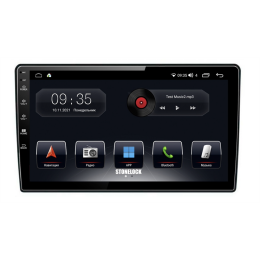 Автомагнитола Stonelock NIS111MB 3/32 2K для Nissan Micra, Note 2013-2017, Almera, Sunny, Juke, Versa 2014+ (экран 2K) на Android 10.0