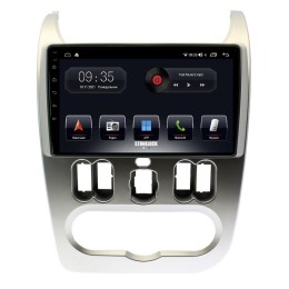 Автомагнитола Stonelock REN904MB 3/32 2K для Renault Logan, Sandero 2009-2013 (экран 2K) на Android 10.0