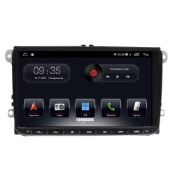 Автомагнитола Stonelock SK9020MB 3/32 2K для Skoda Rapid 2013+ (экран 2K) на Android 10.0
