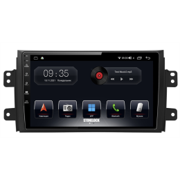 Автомагнитола Stonelock SUZ901MB 3/32 2K для Suzuki SX4 I 2006-2014 (экран 2K) на Android 10.0