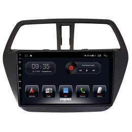 Автомагнитола Stonelock SUZ904MB 3/32 2K для Suzuki SX4 II 2013-2022 (экран 2K) на Android 10.0