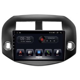 Автомагнитола Stonelock TOY104MB 3/32 2K для Toyota RAV4 (XA30) 2006-2013 (экран 2K) на Android 10.0