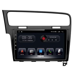 Автомагнитола Stonelock VW1021MB 3/32 2K для Volkswagen Golf 7 2013-2019 (экран 2K) на Android 10.0