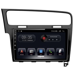 Автомагнитола Stonelock VW102MB 3/32 2K для Volkswagen Golf 7 2013-2019 (экран 2K) на Android 10.0