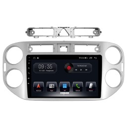 Автомагнитола Stonelock VW902MB 3/32 2K для Volkswagen Tiguan 2007-2016 (экран 2K) на Android 10.0