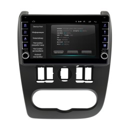 Штатная магнитола Wide Media LC9563ON-2/32 для Lada Largus I 2012-2020 на Android 8.0