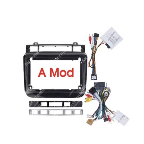 Штатная магнитола CarMedia SF-9107-A-N (с кнопками) для Volkswagen Touareg 2010-2019 на Android 10.0