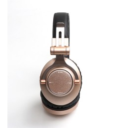 БЕСПРОВОДНЫЕ FM СТЕРЕО НАУШНИКИ ERGO VJ080 ЗОЛОТО