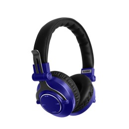 БЕСПРОВОДНЫЕ FM СТЕРЕО НАУШНИКИ ERGO VJ080 СИНИЕ